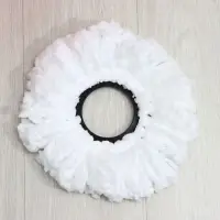 Швабра с отжимом и ведром на колёсиках с пластиковой центрифугой Доляна, 14 л, швабра, запасная насадка из микрофибры, МИКС