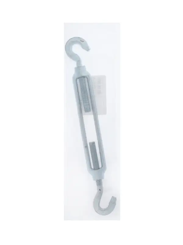 Талреп крюк-крюк ТУНДРА krep, DIN1480, М16, оцинкованный, 1 шт.