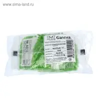 Бисер Чехия "GAMMA" круглый "1"  10/0   5гр  (А016 зеленый)