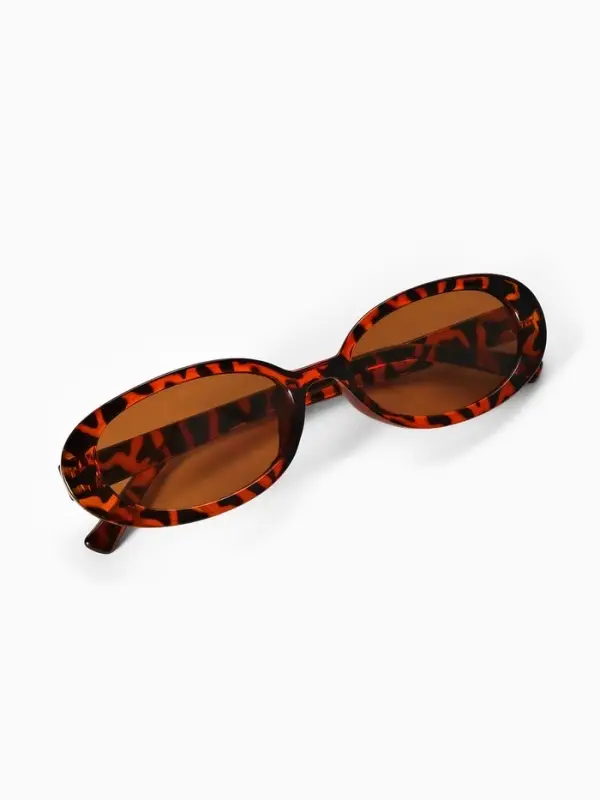 Очки солнцезащитные женские &laquo;OneSun. Леопардовый принт&raquo;, uv 380, дужка 13.6 см, ширина 14.3 см, линза 5.3&times;3 см