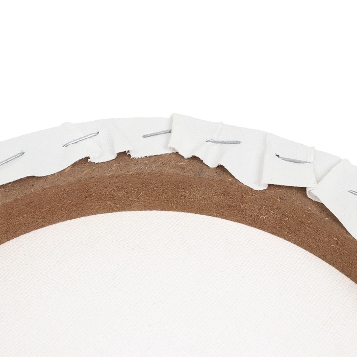 Холст на подрамнике круглый d-20 см, хлопок 100%, грунт акриловый, 1,5*20 см, мелкозернистый, 280г/м² Холст на подрамнике круглый d-20 см, хлопок 100%, грунт акриловый, 1,5*20 см, мелкозернистый, 280г/м²