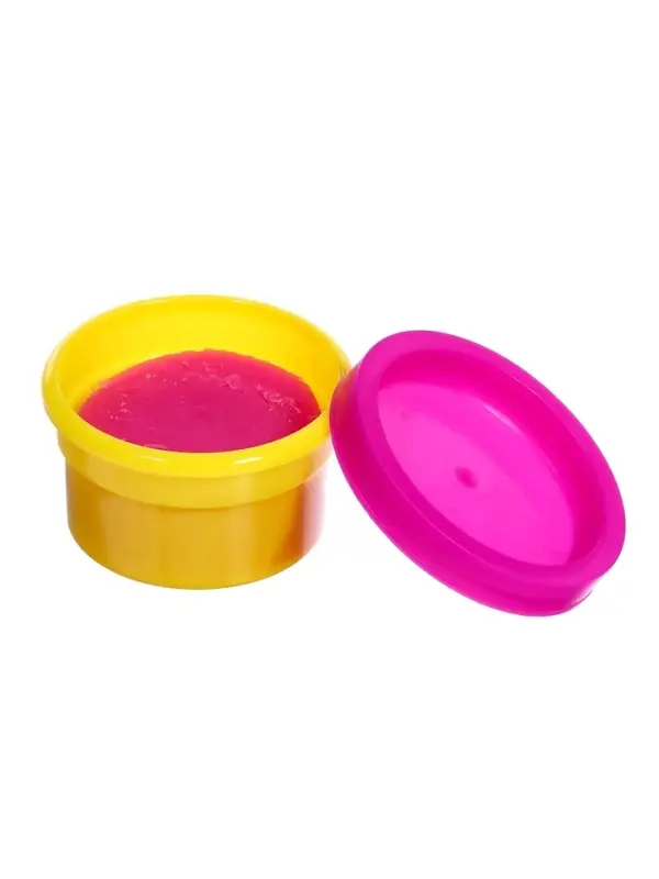 Набор для игры с мягким пластилином &laquo;Диномир&raquo;, 6 баночек с массой для лепки, 5 форм