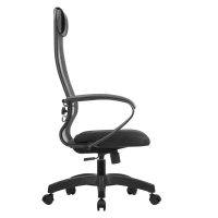 Кресло 0MX_MT_МЕТТА-11 MPRU сет/тк черн.подл.130/осн.001(подл.100/осн.001)