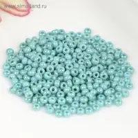 Бисер Чехия "GAMMA" круглый "1"  10/0   5гр  (A082 св.мор.волна/меланж)