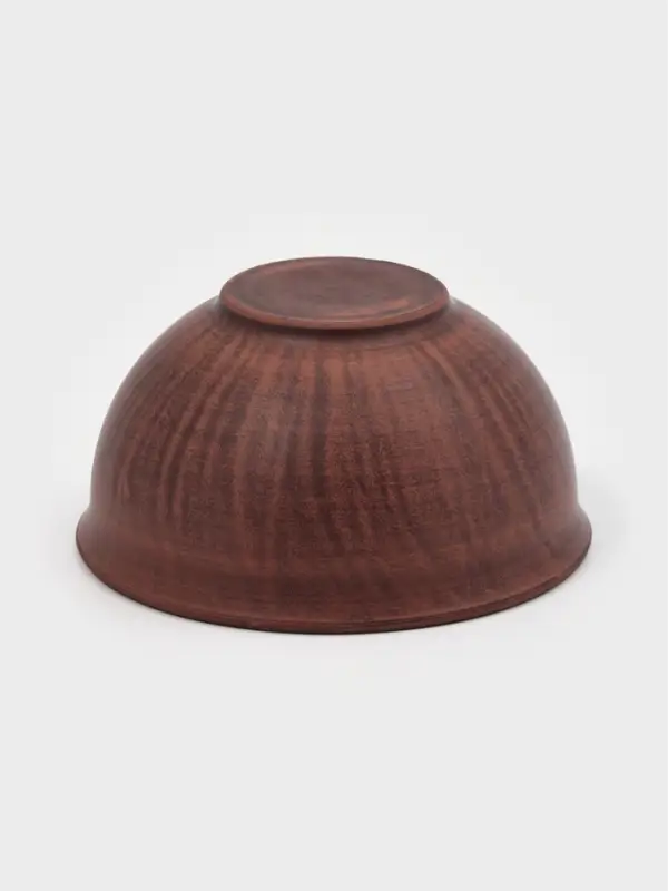 Салатник &laquo;Гладкий&lrm;&lrm;&raquo;, 700 мл., 8&times;15 см, красная глина