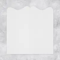 Конверт для денег «Настоящие цветы» фигурный, 17.5 х 8 см