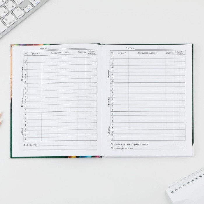 Дневник школьный 1-4 класс &laquo;Школа&raquo;, твердая обложка 7БЦ, глянцевая ламинация, 48 листов