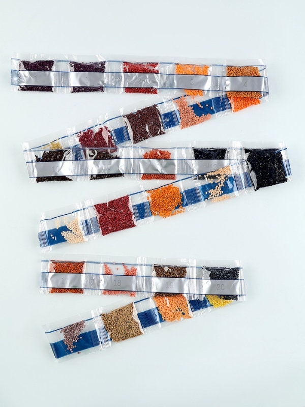 Алмазная мозаика с полным заполнением на холсте «Мона Лиза с котом», 40 х 50 см