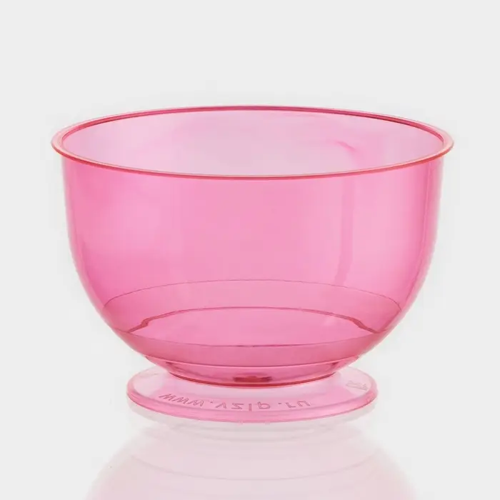 Креманка пластиковая одноразовая «Кристалл», 200 мл, красная Креманка пластиковая одноразовая «Кристалл», 200 мл, красная