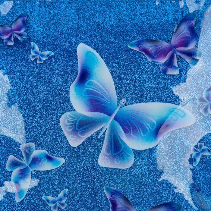 Сумка детская с блёстками «Бабочки»