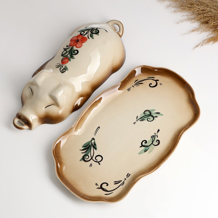 Набор для заливного №1, 2 предмета: блюдо+форма Набор для заливного №1, 2 предмета: блюдо+форма