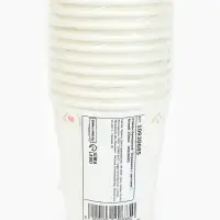 Стакан одноразовый бумажный «Керамика с цветами», белый, 250 мл Стакан одноразовый бумажный «Керамика с цветами», белый, 250 мл