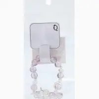 Браслет с подвесками "Сахарный" ракушка, шар №10/8, цвет сиреневый в серебре