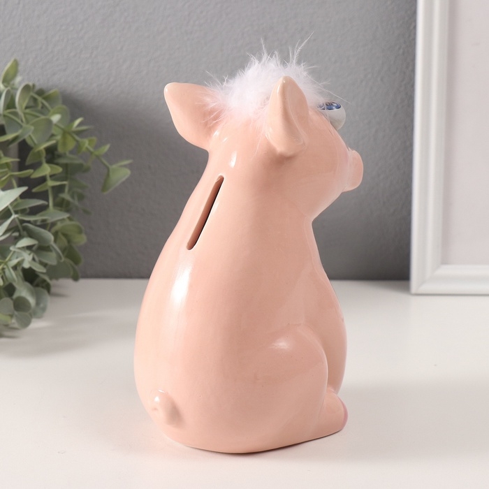 Копилка керамика Копилка керамика "Хрюша-пучеглазка" 10х13,5х17 см