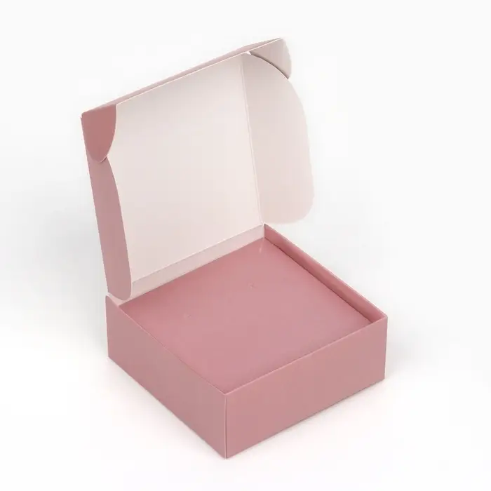 Коробка под бижутерию «Пудровая роза», 7.5 х 7.5 х 3 см