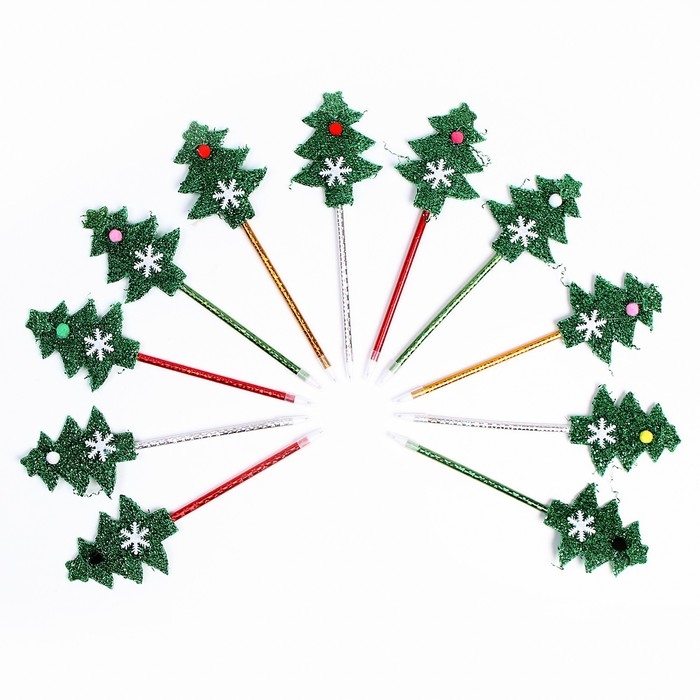 Ручка «Ёлочка», цвета МИКС Ручка «Ёлочка», цвета МИКС