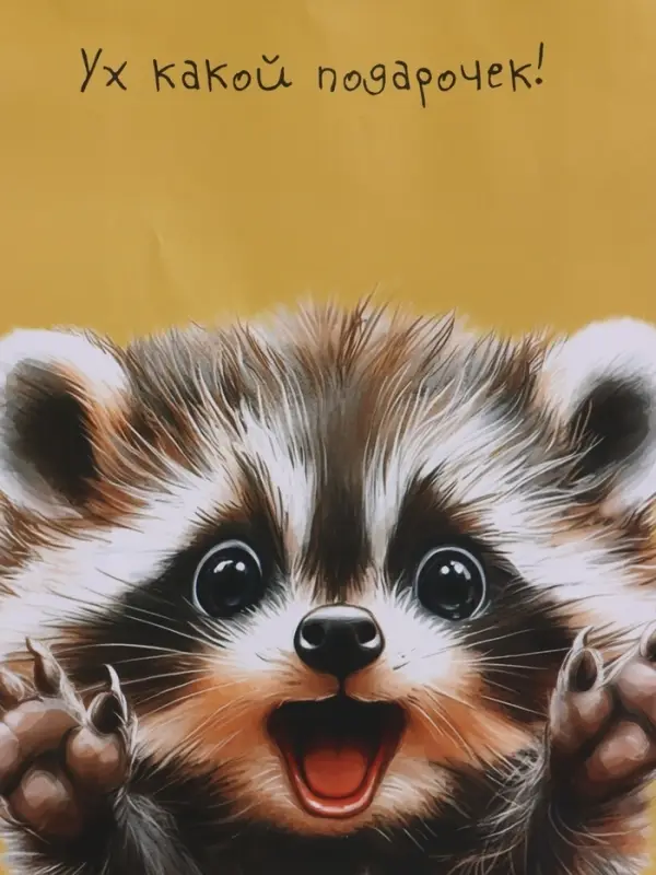 Пакет подарочный "Ух! Какой подарочек!" ламинированный 26 х 12 х 32 см