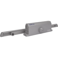 Доводчик НОРА-М SL №4S Slider (от 70 до 110 кг) (сер.) со скольз тягой