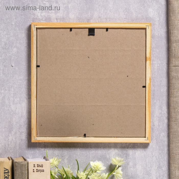 Фоторамка сосна янтарь 1/1 25х25 см Фоторамка сосна янтарь 1/1 25х25 см