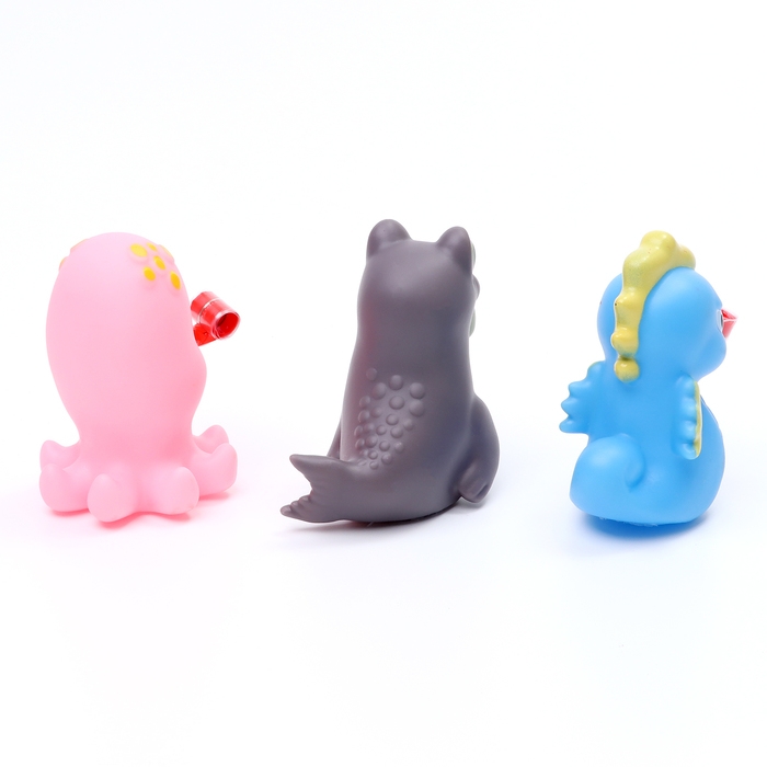 Мялка «Морские жители» с язычком, виды МИКС Мялка «Морские жители» с язычком, виды МИКС