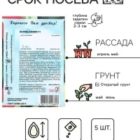 Семена Огурец "Конни F1", 5 шт.
