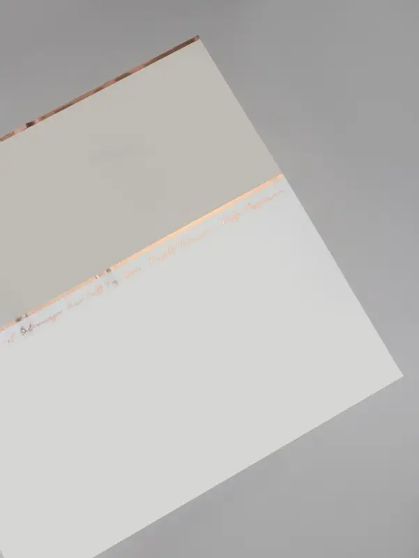 Плёнка для цветов &laquo;Полоса с окном&raquo;, белая с золотыми, 57&times;57&plusmn;2 см