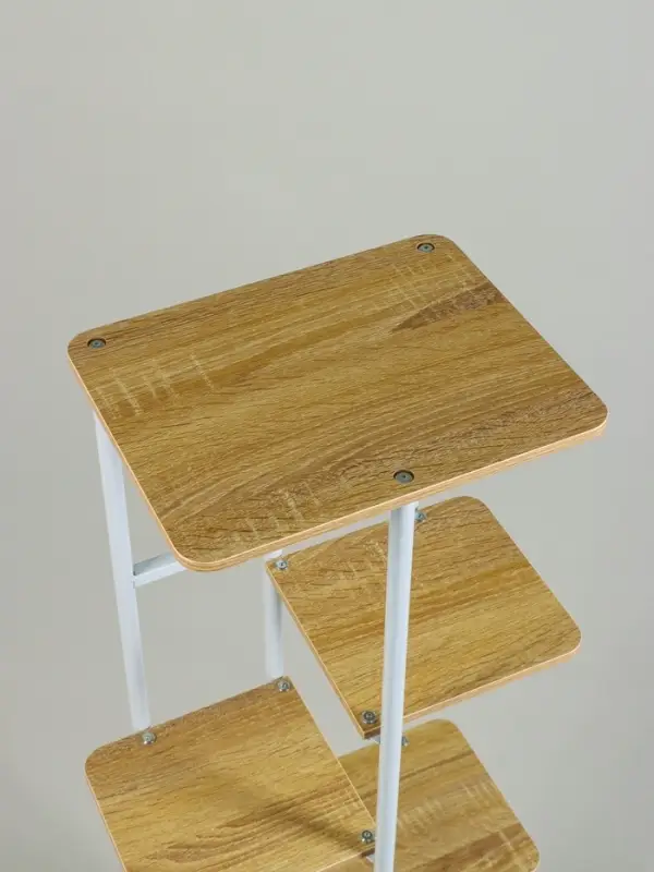 Подставка для цветов Greengo, 6 полок, 36&times;23&times;106 см, напольная, каркас металл, полки МДФ, белая