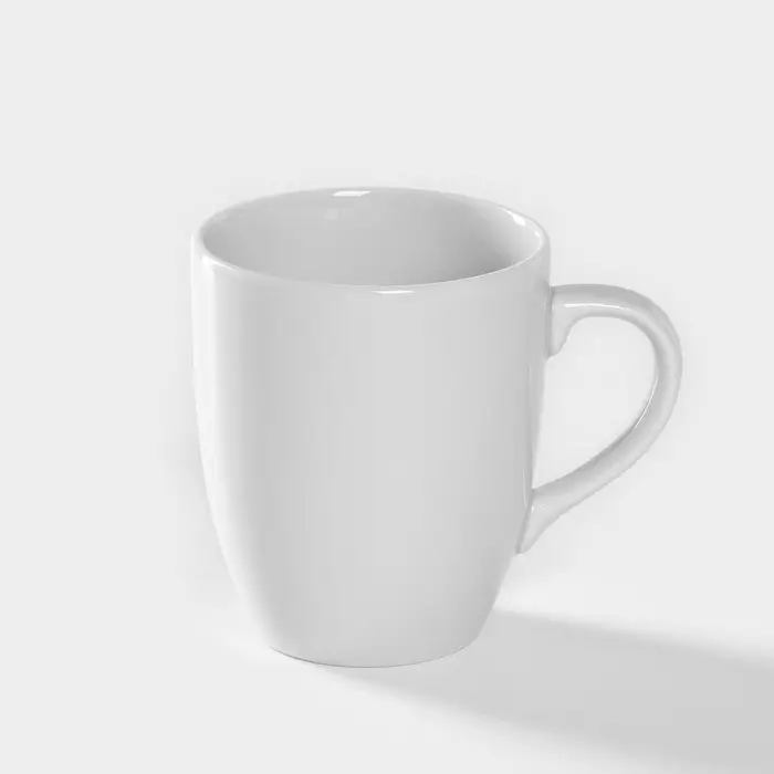 Кружка Добрушский завод &laquo;Бельё&raquo;, 300 мл, фарфор, белая