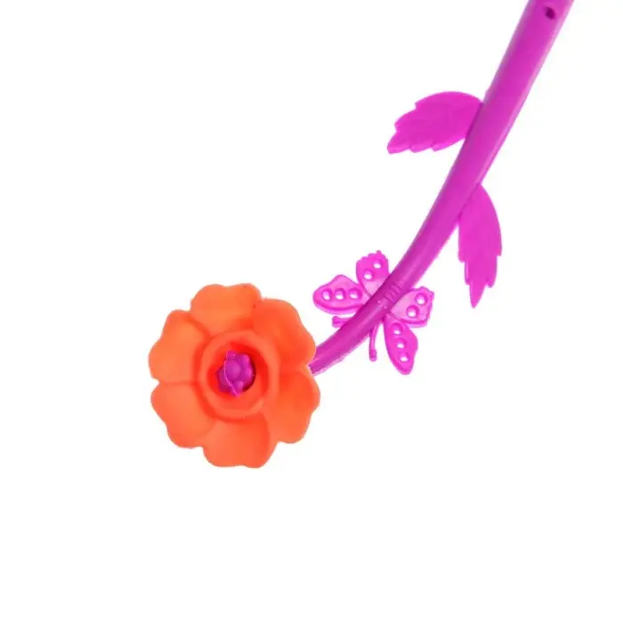 Ручка - прикол гелевая «Цветы», неавтоматическая, узел 0.5 мм, МИКС Ручка - прикол гелевая «Цветы», неавтоматическая, узел 0.5 мм, МИКС