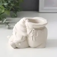 Фигура с подставка для мелочей «Гном с мешком», 6.5×9.5×6.5 см