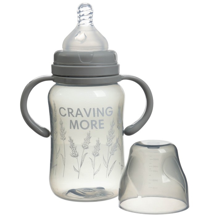 Бутылочка для кормления M&B Little world collection, широкое горло, средний поток от 3 мес., 270 мл. Бутылочка для кормления M&B Little world collection, широкое горло, средний поток от 3 мес., 270 мл.