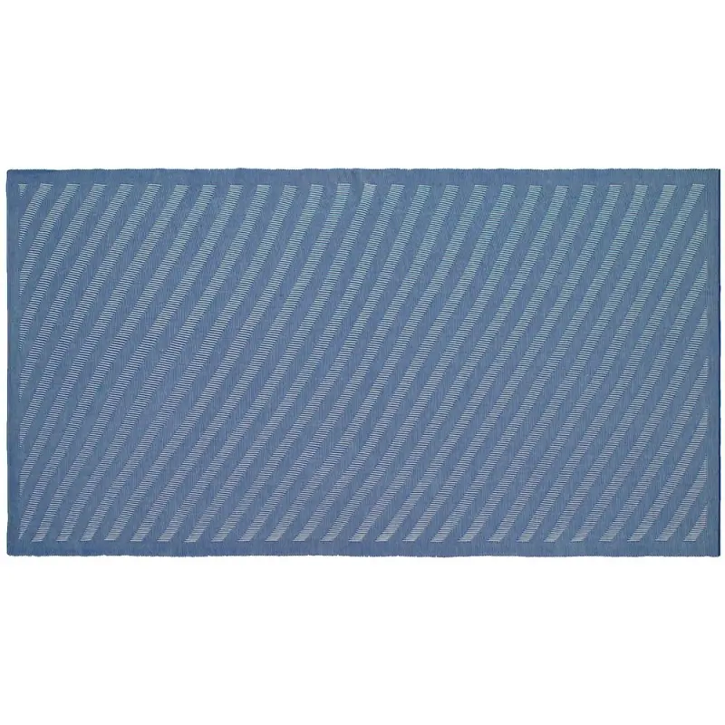 Плед Locus Solus, синий с голубым