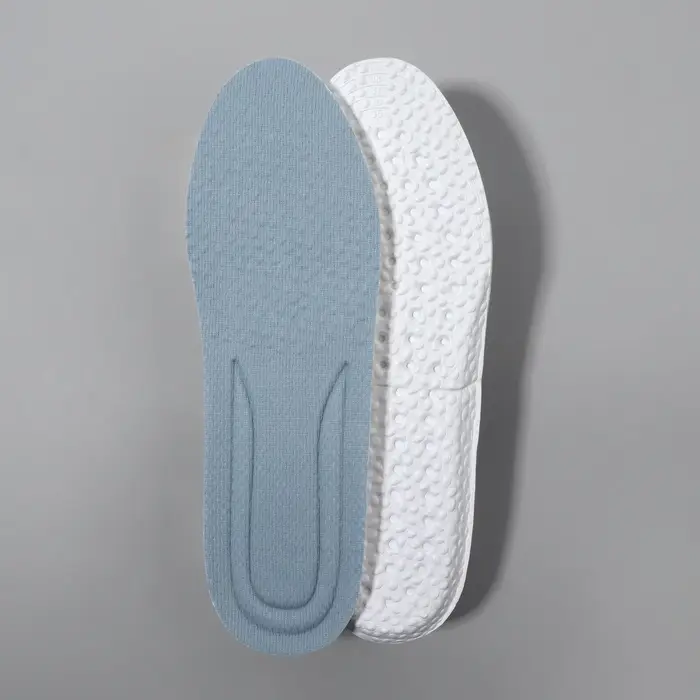 Стельки для обуви, амортизирующие, р-р RU до 38 (р-р Пр-ля до 40), 25 см, пара, серые