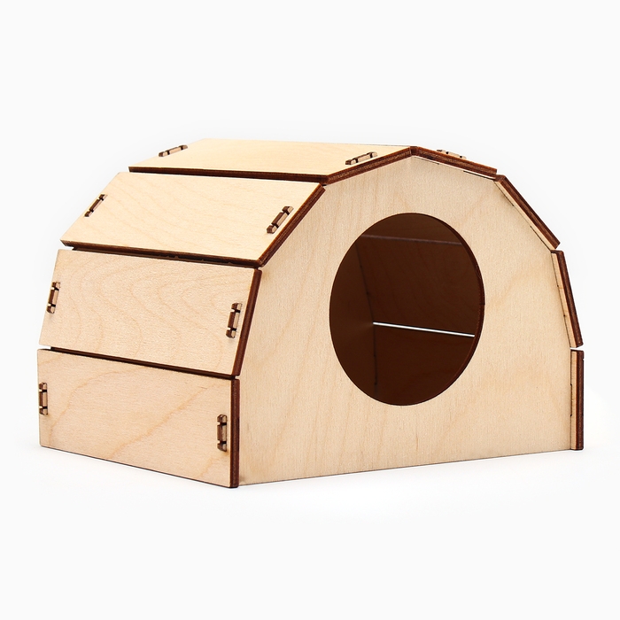 Домик для грызунов 12 х 9 х 13 см Домик для грызунов 12 х 9 х 13 см