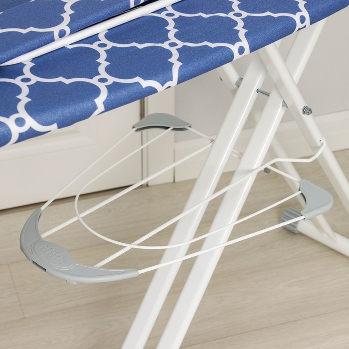 Доска гладильная Haushalt. Scandinavian, 123,5×46 см, цвет синий Доска гладильная Haushalt. Scandinavian, 123,5×46 см, цвет синий