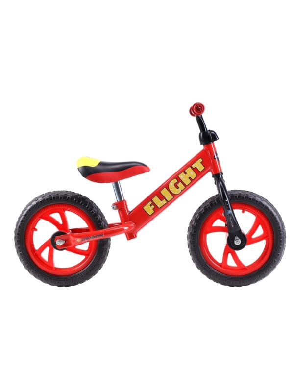 Беговел 12" COMIRON Flight, цвет красно-желтый 2