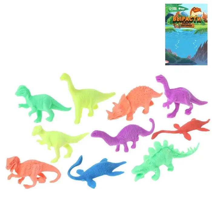 Растущие животные «Страна динозавров», МИКС Растущие животные «Страна динозавров», МИКС