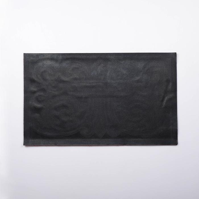 Коврик влаговпитывающий придверный без окантовки «Welcome Вензель», 45×75 см, цвет МИКС Коврик влаговпитывающий придверный без окантовки «Welcome Вензель», 45×75 см, цвет МИКС