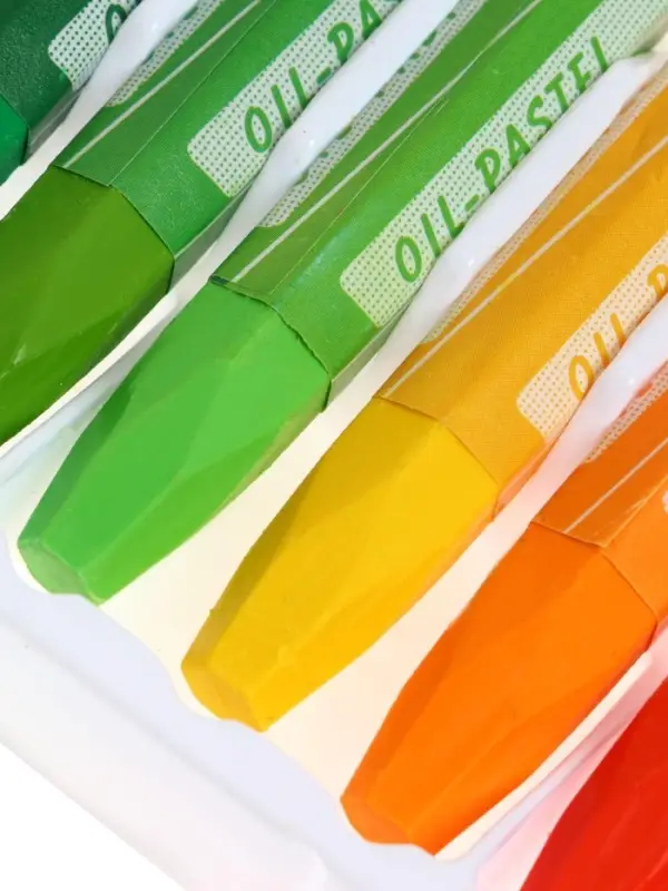 Пастель масляная 24 цвета, в бумажном держателе, в картонной коробке