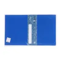 Папка с 100 вкладышами А4, 700 мкм, Calligrata, карман на корешке, синяя