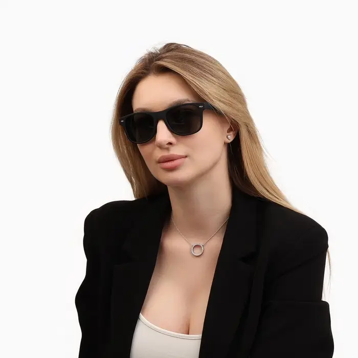 Очки солнцезащитные OneSun, uv 400, дужка 13.8 см, ширина 14.5 см, линза 4.3&times;5.5 см, флекс