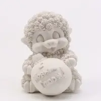 Фигурка декоративная &laquo;Барашек с шаром&raquo;, 6&times;5 см, белая