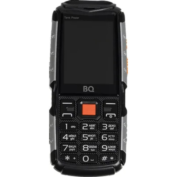 Сотовый телефон BQ M-2430 Tank Power, 2.4 Сотовый телефон BQ M-2430 Tank Power, 2.4", 2 sim, 4000мАч, серебристый камуфляж