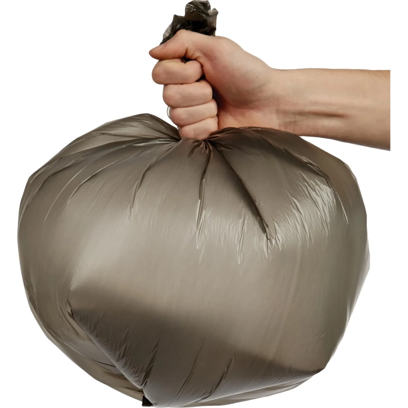 Мешки для мусора ПНД 30л 7мкм 50шт/рул черные 48x57см Концепция Быта