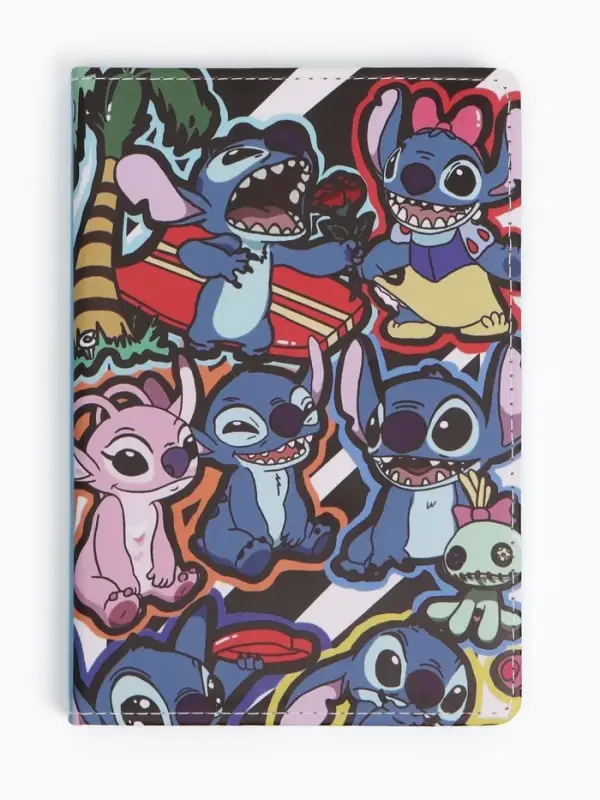 Ежедневник кожзам А5 "Стичи", 80 л