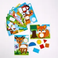 Мозаика с шаблонами IQ-ZABIAKA &laquo;Животные мира&raquo;