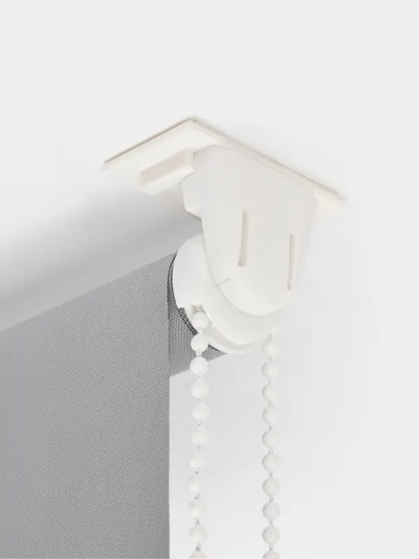 Штора рулонная 60&times;160 см &laquo;Блэкаут&raquo;, по полотну 57&times;160 см, серая