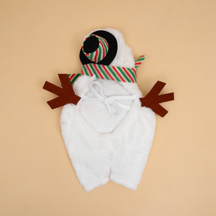 Новый год. Костюм  Новый год. Костюм "Новогодний снеговик", размер XL (ДС 40, ОГ 50 см)