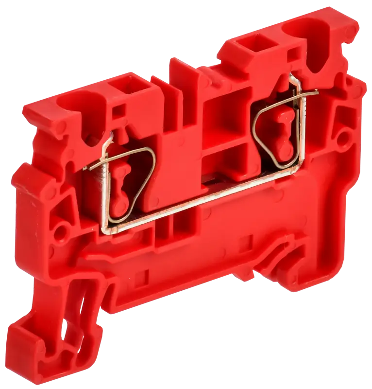 ARMAFIX Клемма пружинная CX4 проходн. красная IEK