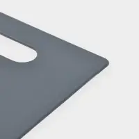 Набор разделочных досок, на подставке, 4 шт., 28.5&times;18.7&times;0.3 см, пластик, серый